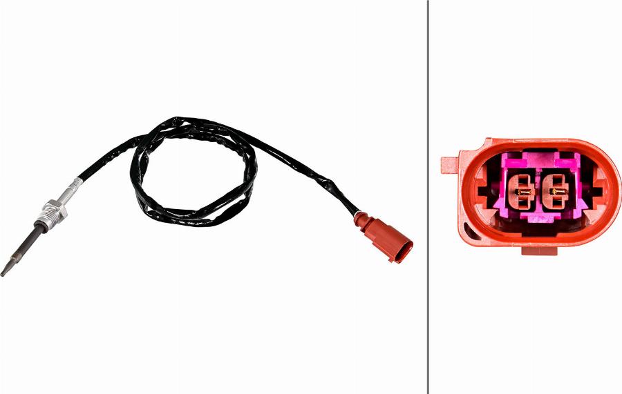 HELLA 6PT 358 226-331 - Датчик, температура вихлопних газів autozip.com.ua