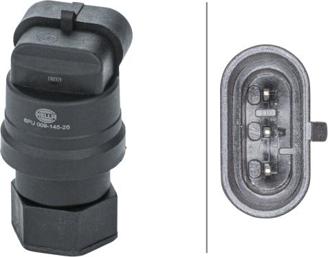 HELLA 6PU 009 145-261 - Датчик швидкості, спідометра autozip.com.ua