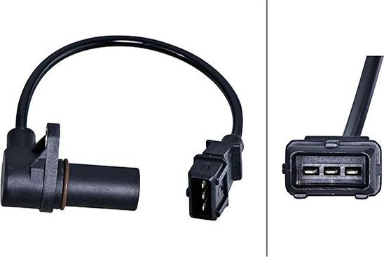 HELLA 6PU 009 169-211 - Датчик імпульсів, колінчастий вал autozip.com.ua