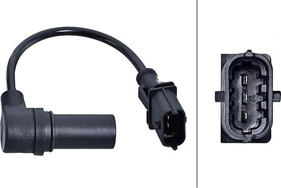 HELLA 6PU 009 168-921 - Датчик імпульсів, колінчастий вал autozip.com.ua
