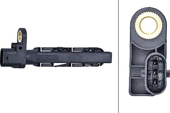 HELLA 6PU009 168-811 - Датчик імпульсів, колінчастий вал autozip.com.ua