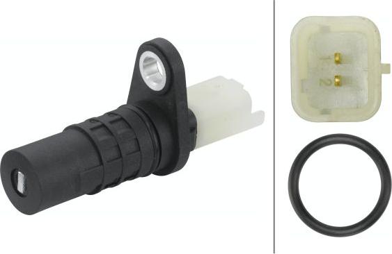 HELLA 6PU 009 167-381 - Датчик імпульсів, колінчастий вал autozip.com.ua