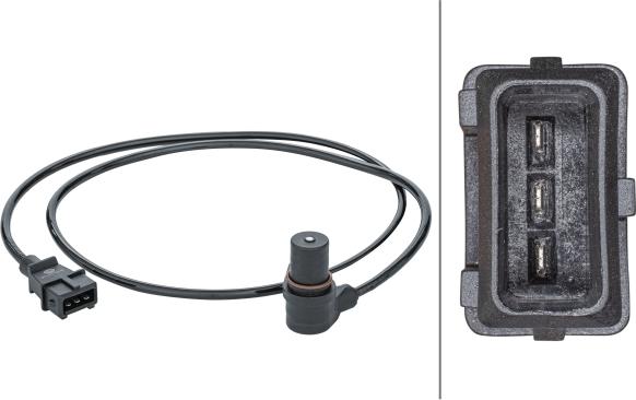 HELLA 6PU013 122-921 - Датчик імпульсів, колінчастий вал autozip.com.ua