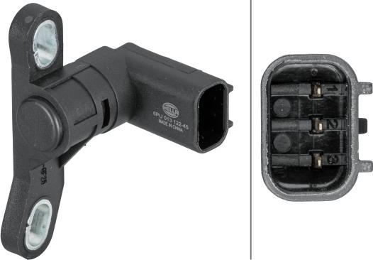 HELLA 6PU 013 122-451 - Датчик імпульсів, колінчастий вал autozip.com.ua