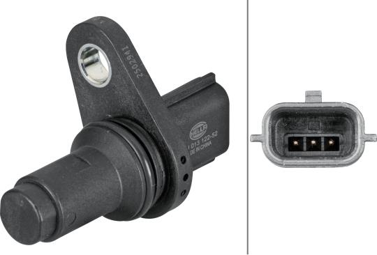 HELLA 6PU 013 122-521 - Датчик імпульсів, колінчастий вал autozip.com.ua