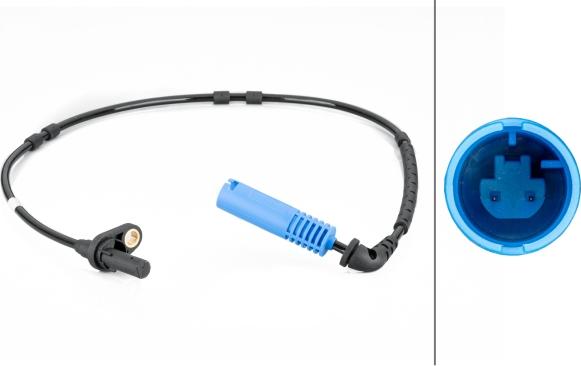 HELLA 6PU 012 806-581 - Датчик ABS, частота обертання колеса autozip.com.ua