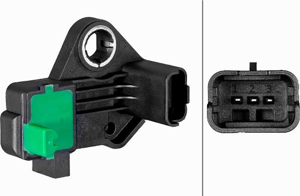 HELLA 6PU 358 380-551 - Датчик імпульсів, колінчастий вал autozip.com.ua