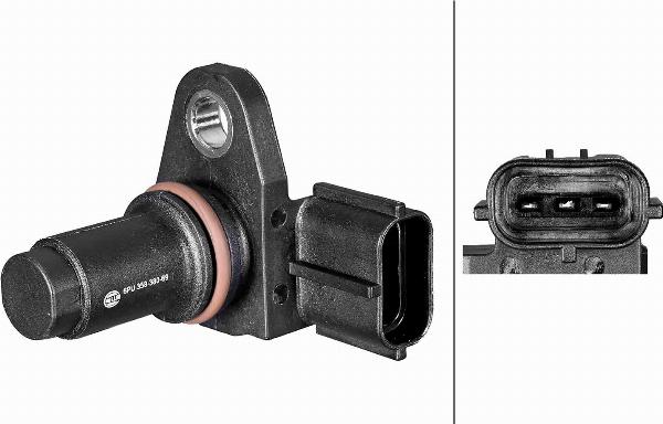 HELLA 6PU 358 380-691 - Датчик, положення розподільного валу autozip.com.ua
