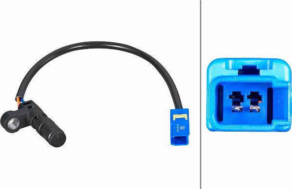 HELLA 6PU 358 380-041 - Датчик, швидкість, частота обертання autozip.com.ua