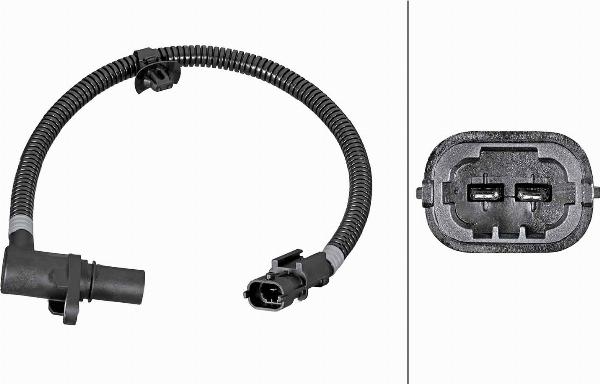 HELLA 6PU 358 381-441 - Датчик імпульсів, колінчастий вал autozip.com.ua