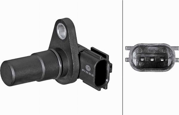 HELLA 6PU 358 381-691 - Датчик, швидкість, частота обертання autozip.com.ua