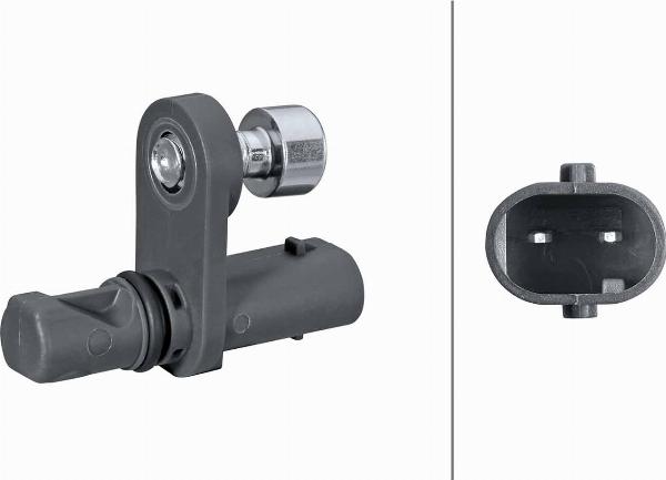 HELLA 6PU 358 252-011 - Датчик ABS, частота обертання колеса autozip.com.ua