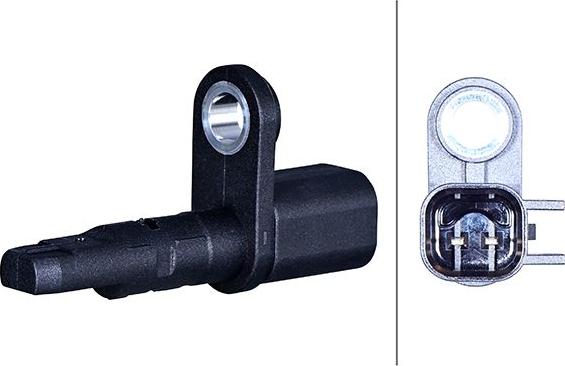 HELLA 6PU 358 216-001 - Датчик ABS, частота обертання колеса autozip.com.ua