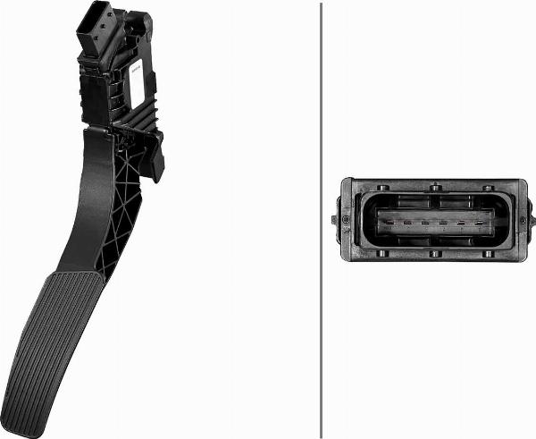 HELLA 6PV 934 463-001 - Датчик, положення педалі акселератора autozip.com.ua