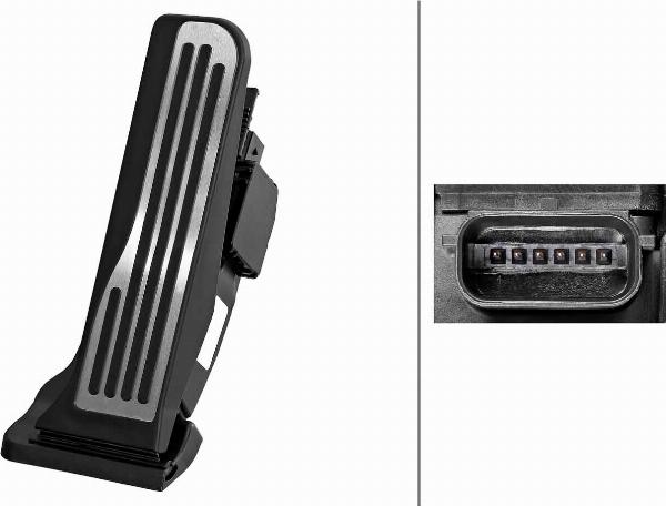 HELLA 6PV 312 461-631 - Датчик, положення педалі акселератора autozip.com.ua