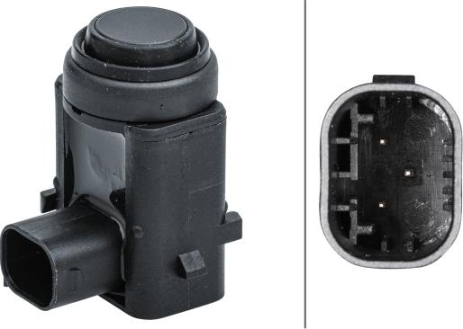 HELLA 6PX 358 141-491 - Датчик, система допомоги при парковці autozip.com.ua