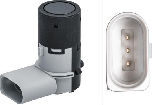 HELLA 6PX 358 141-411 - Датчик, система допомоги при парковці autozip.com.ua