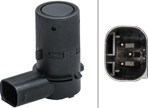 HELLA 6PX 358 141-481 - Датчик, система допомоги при парковці autozip.com.ua