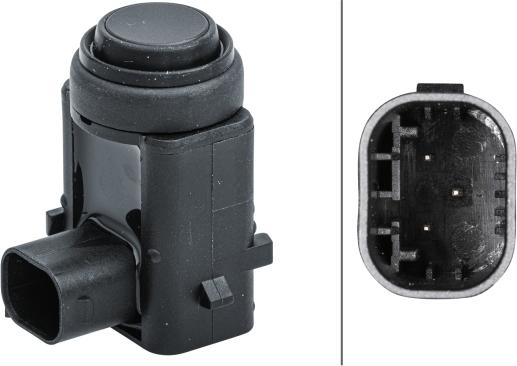 HELLA 6PX 358 141-561 - Датчик, система допомоги при парковці autozip.com.ua