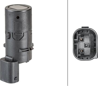 HELLA 6PX 358 141-131 - Датчик, система допомоги при парковці autozip.com.ua