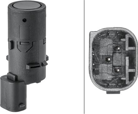 HELLA 6PX358 141-721 - Датчик, система допомоги при парковці autozip.com.ua