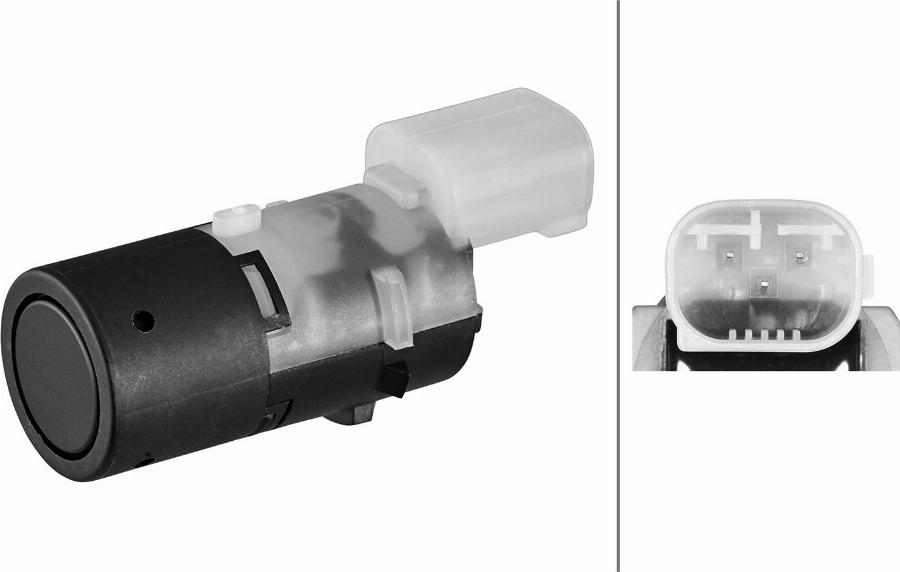 HELLA 6PX 358 270-411 - Датчик, система допомоги при парковці autozip.com.ua