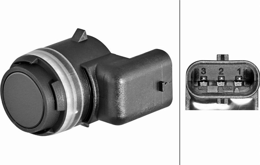HELLA 6PX 358 270-431 - Датчик, система допомоги при парковці autozip.com.ua