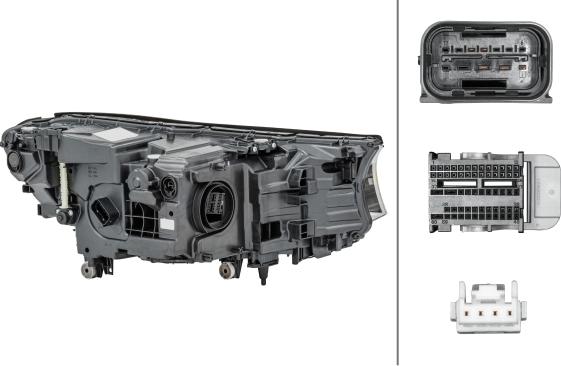 HELLA 1LX 354 854-031 - Основна фара autozip.com.ua