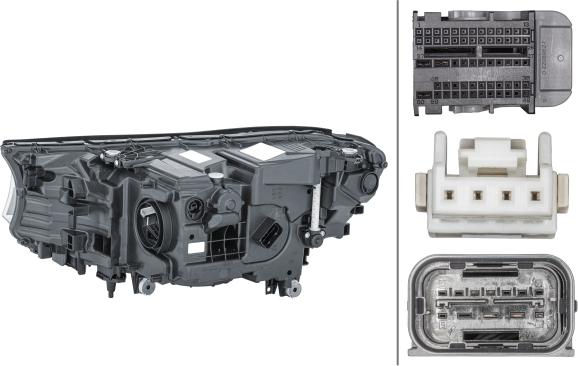 HELLA 1LX 354 854-081 - Основна фара autozip.com.ua