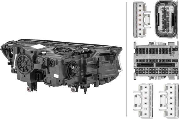 HELLA 1LX 354 854-131 - Основна фара autozip.com.ua