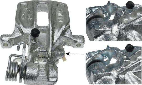 HELLA 8AC 355 382-481 - Гальмівний супорт autozip.com.ua