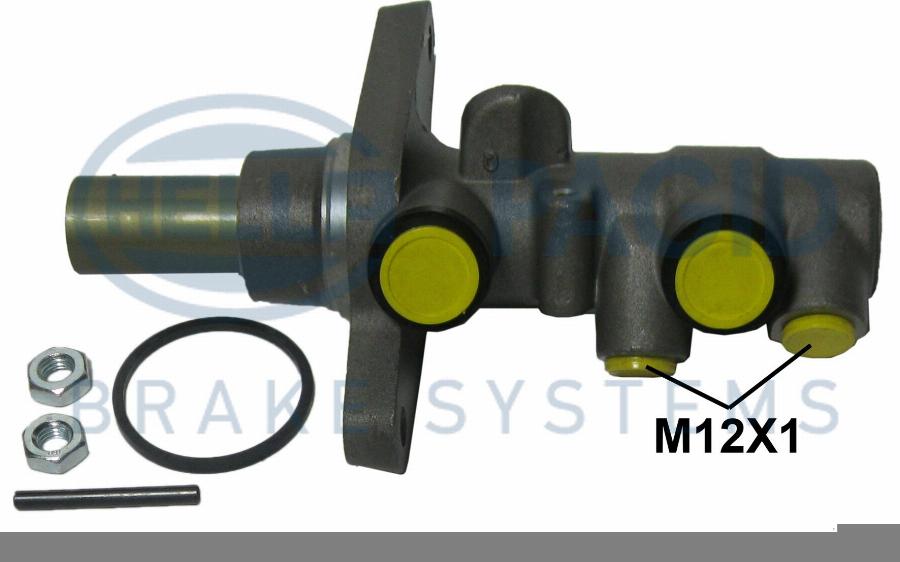 HELLA 8AM 355 505-711 - Головний гальмівний циліндр autozip.com.ua