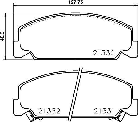 Spidan 32684 - Гальмівні колодки, дискові гальма autozip.com.ua