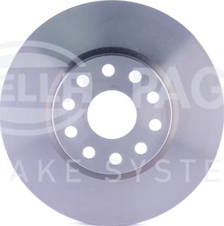 HELLA 8DD 355 106-301 - Гальмівний диск autozip.com.ua