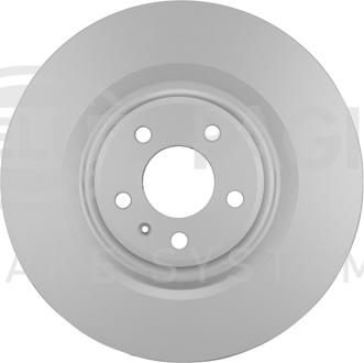 HELLA 8DD 355 126-421 - Гальмівний диск autozip.com.ua