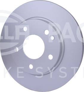 HELLA 8DD 355 127-361 - Гальмівний диск autozip.com.ua