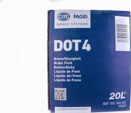 HELLA 8DF 355 360-041 - Гальмівна рідина autozip.com.ua