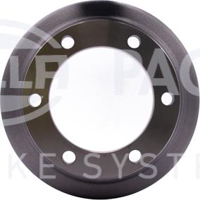 HELLA 8DT 355 300-211 - Гальмівний барабан autozip.com.ua