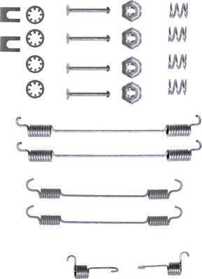 HELLA 8DZ 355 200-371 - Комплектуючі, барабанний гальмівний механізм autozip.com.ua