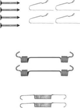 HELLA 8DZ 355 201-811 - Комплектуючі, гальмівна система autozip.com.ua