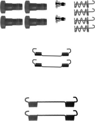 HELLA 8DZ 355 201-741 - Комплектуючі, гальмівна система autozip.com.ua