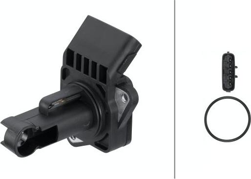 HELLA 8ET 009 142-941 - Датчик потоку, маси повітря autozip.com.ua