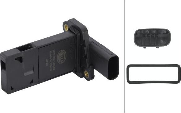 HELLA 8ET 009 142-821 - Датчик потоку, маси повітря autozip.com.ua