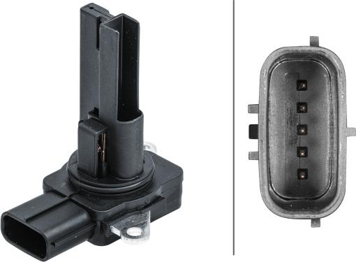 HELLA 8ET 358 095-551 - Датчик потоку, маси повітря autozip.com.ua