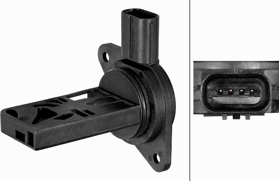HELLA 8ET 358 166-771 - Датчик потоку, маси повітря autozip.com.ua