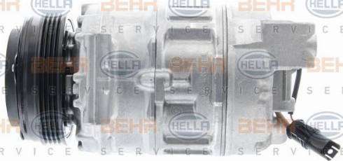 HELLA 8FK 351 006-341 - Компресор, кондиціонер autozip.com.ua