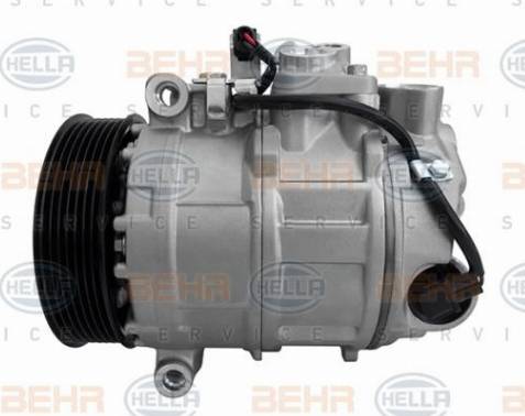 HELLA 8FK 351 105-911 - Компресор, кондиціонер autozip.com.ua