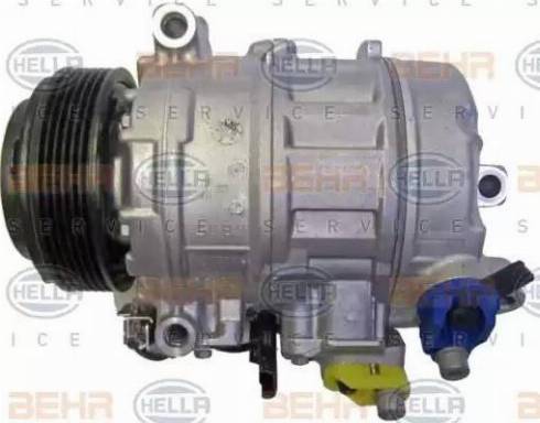 HELLA 8FK 351 105-281 - Компресор, кондиціонер autozip.com.ua