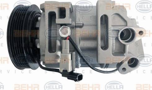 HELLA 8FK 351 115-541 - Компресор, кондиціонер autozip.com.ua