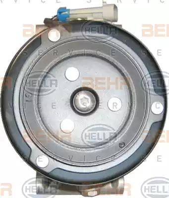 HELLA 8FK 351 134-261 - Компресор, кондиціонер autozip.com.ua